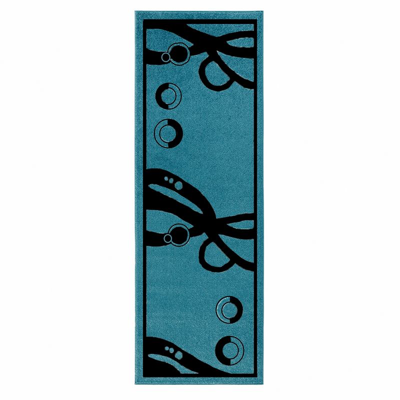 MODA ALFOMBRAS - ALFOMBRA PASILLO AMIGO TURQUESA 70 X 230 CM