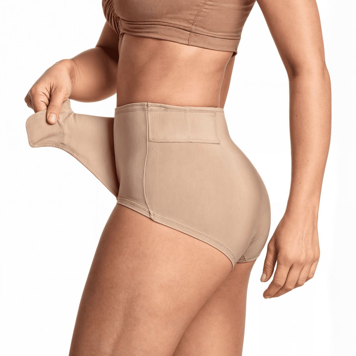 VICALLY FASHION - Calzon Reductor Tiro Alto Invisible Con Ajuste De Velcro