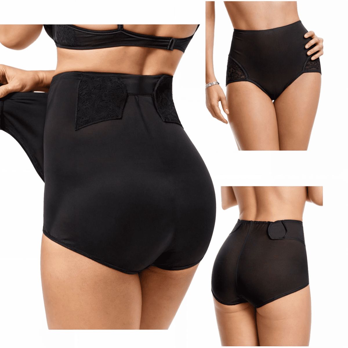VICALLY FASHION - Calzon Reductor Tiro Alto Invisible Con Ajuste De Velcro