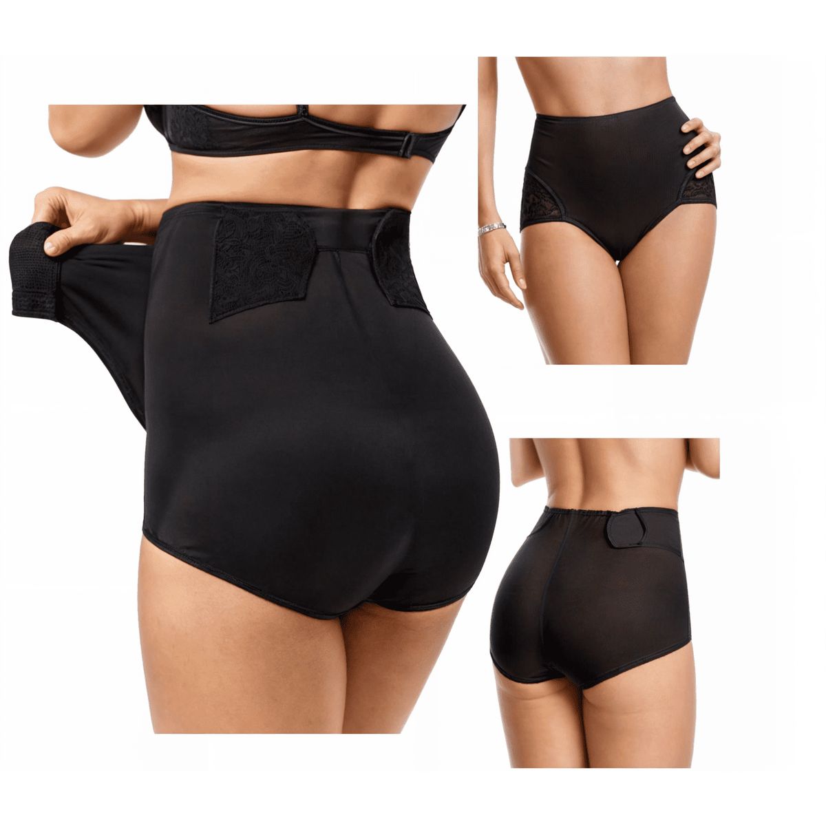 VICALLY FASHION - Calzon Reductor Tiro Alto Invisible Con Ajuste De Velcro