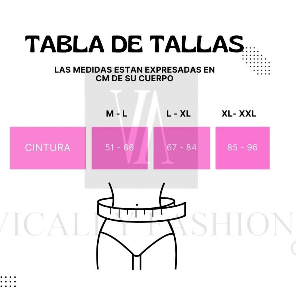 VICALLY FASHION - Calzon Reductor Tiro Alto Invisible Con Ajuste De Velcro