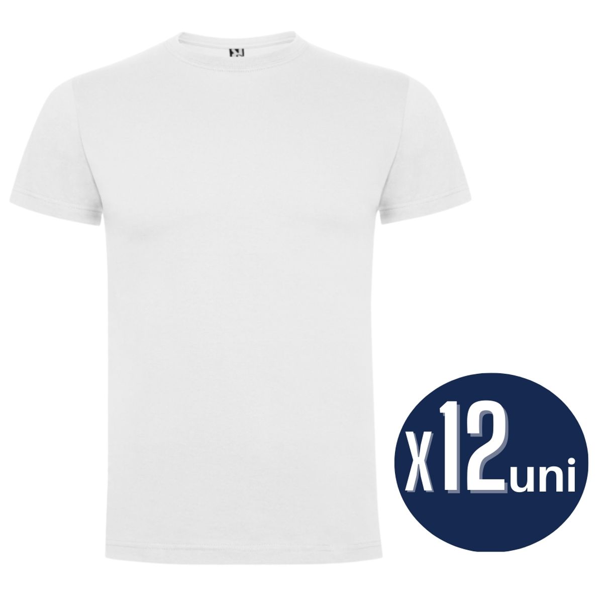 ROLY - Poleras de Algodon 12 Unidades Camisetas