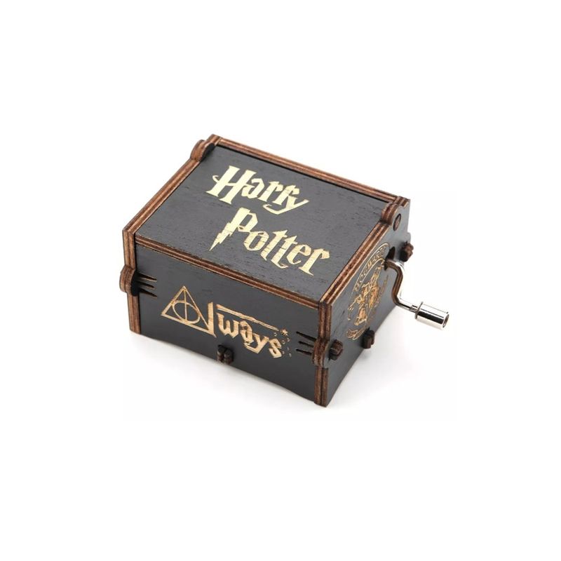 GENERICO - Harry Potter Black Negra caja musical de madera