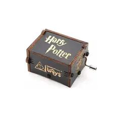 GENERICO - Harry Potter Black Negra caja musical de madera