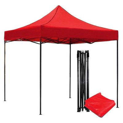 Imagen 2 del producto Toldo Plegable 3x3 Carpa Impermeable Protección UV Rojo