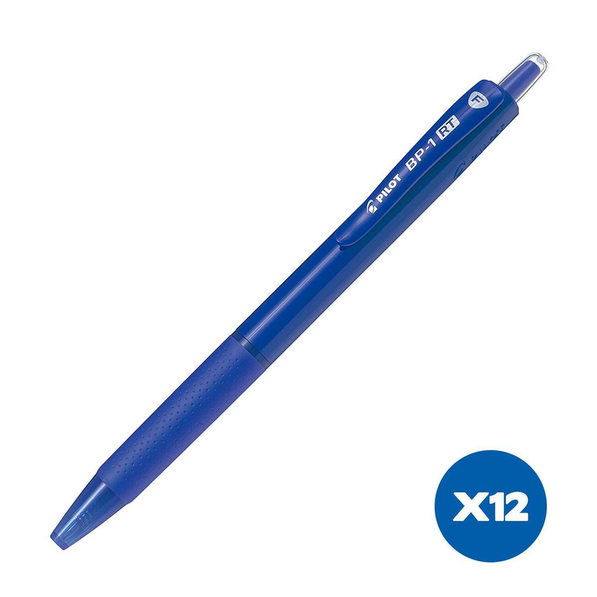 PILOT - LÁPICES PASTA BP1 0.7AZUL 12 UN