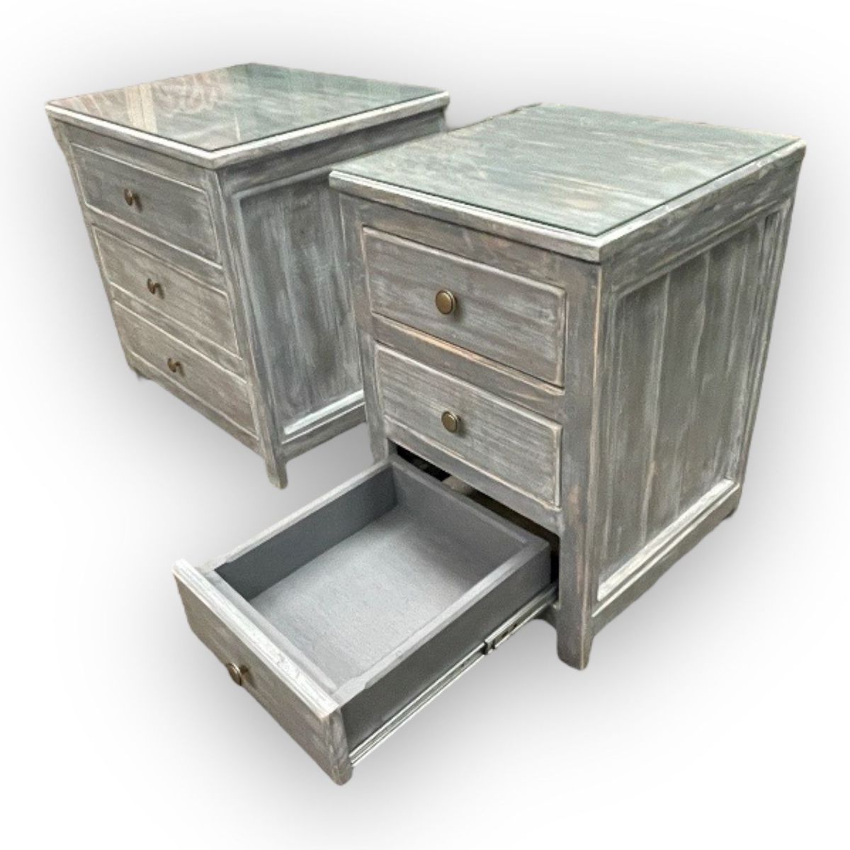 TAIKKEE - VELADOR RUSTICO GRIS DECAPADO