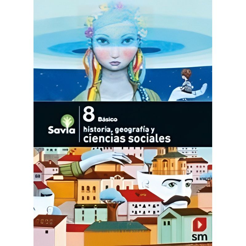 TOP10BOOKS - TEXTO CS. SOCIALES8 - SAVIA. Editorial: Ediciones SM