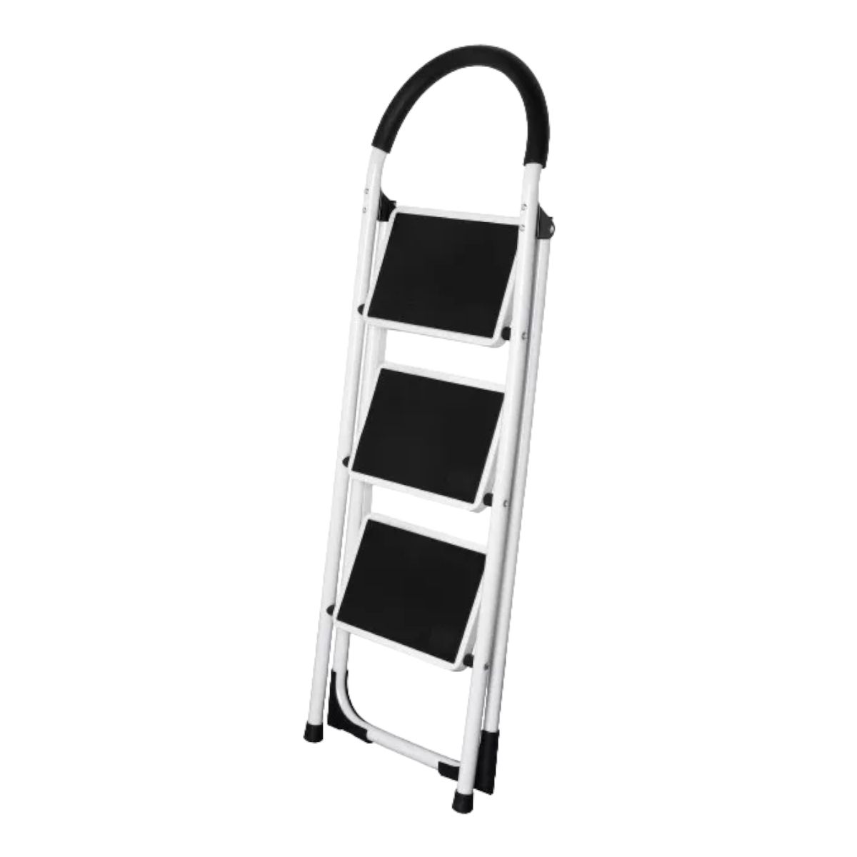 GENERICO - Escalera Piso Escala 3 Peldaños Plegable Metalico