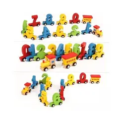 OEM - Juego Tren De Los Números Didáctico De Madera