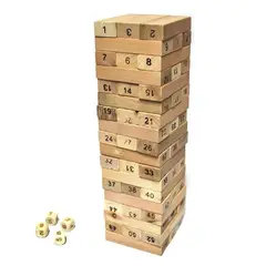 OEM - Yenga Juego De Mesa Bloques de Madera