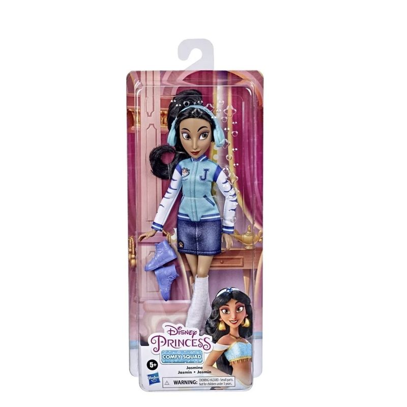 HASBRO - Muñeca Princesa Disney Comfy Squad Jazmin - Hasbro