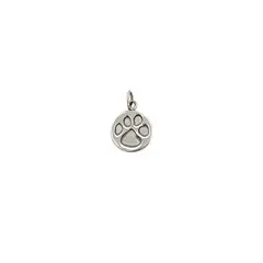 ANDREA COGGIOLA JOYAS - Colgante Huella Redondo Plata Fina 925