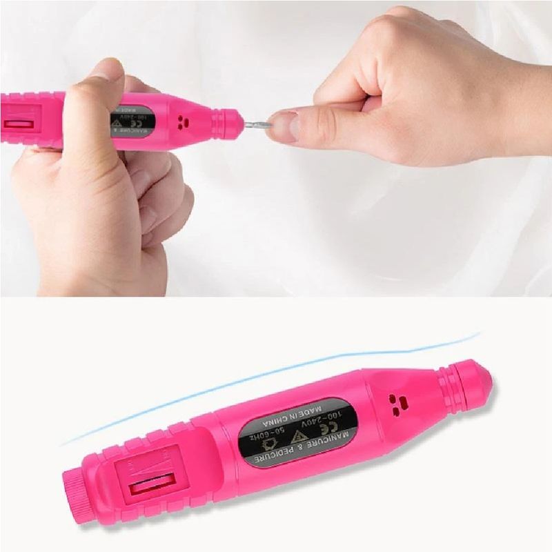 UNIVERSAL - Pulidor Limador Uñas Manicura Pedicura 5 Pzas