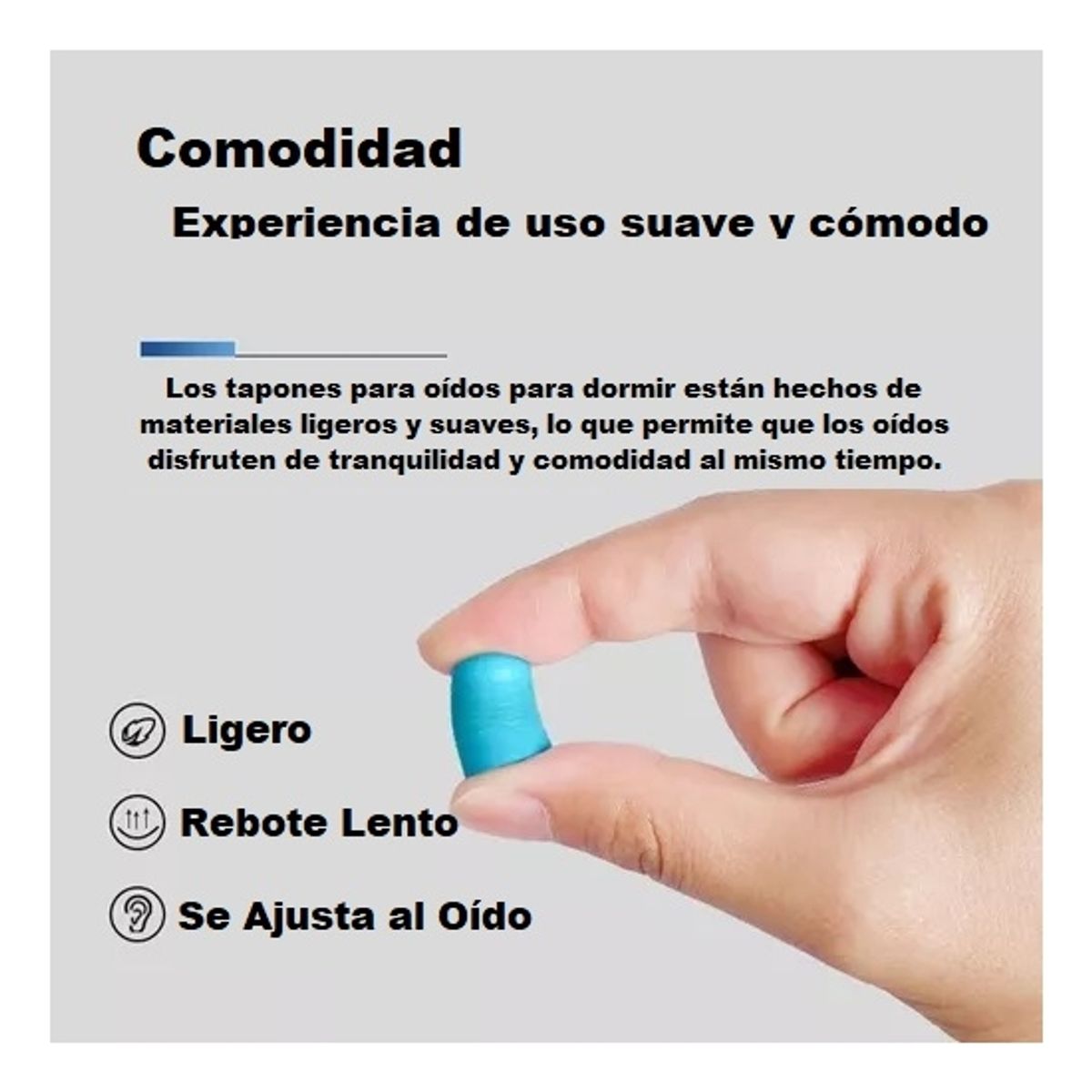 ZG STORE - Par De Tapón Oídos Tapones Para El Ruido Para Dormir