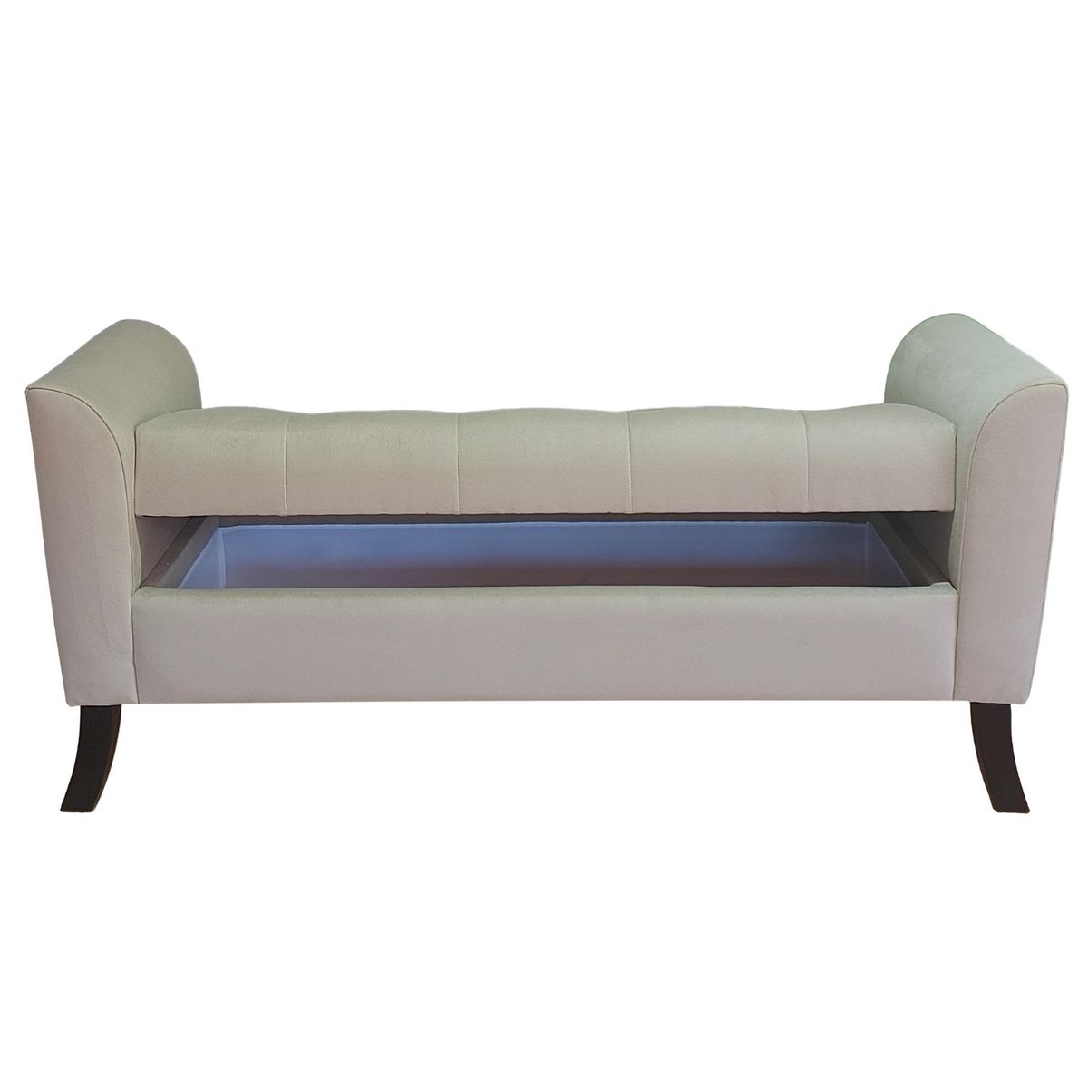 GENERICO - Banqueta Baúl New Roma Color Beige