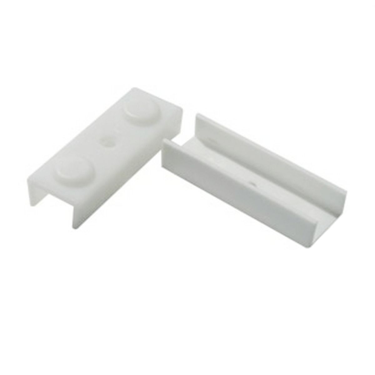 GENERICO - Patin Con Toperol 15 Mm Blanco Bolsa 500 Unidades.