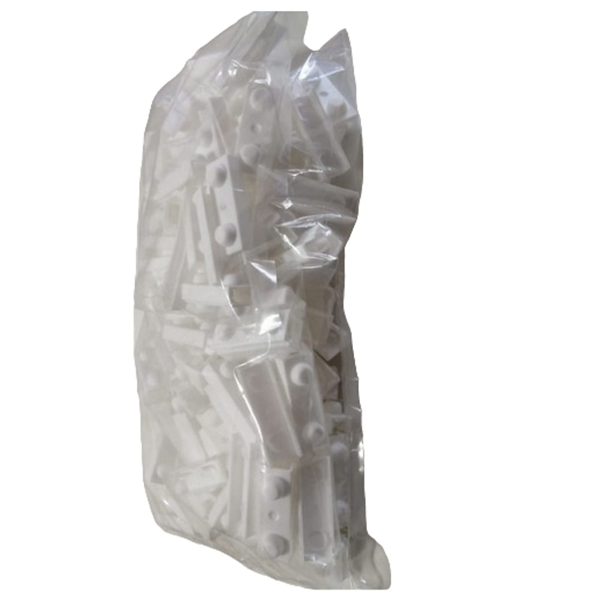 GENERICO - Patin Con Toperol 15 Mm Blanco Bolsa 500 Unidades.