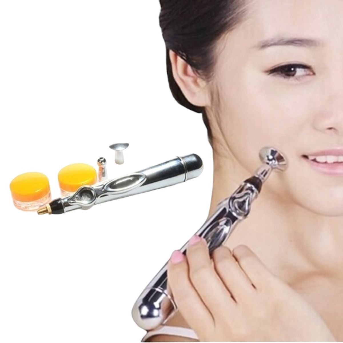 GENERICO - LAPIZ MASAJEADOR ACUPUNTURA REHABILITACION ELECTRÓNICO AJ06