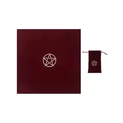 ZG JOYAS - Set Mantel Tarot Y Funda Tarot Paño Tarot Bolsa Tarot