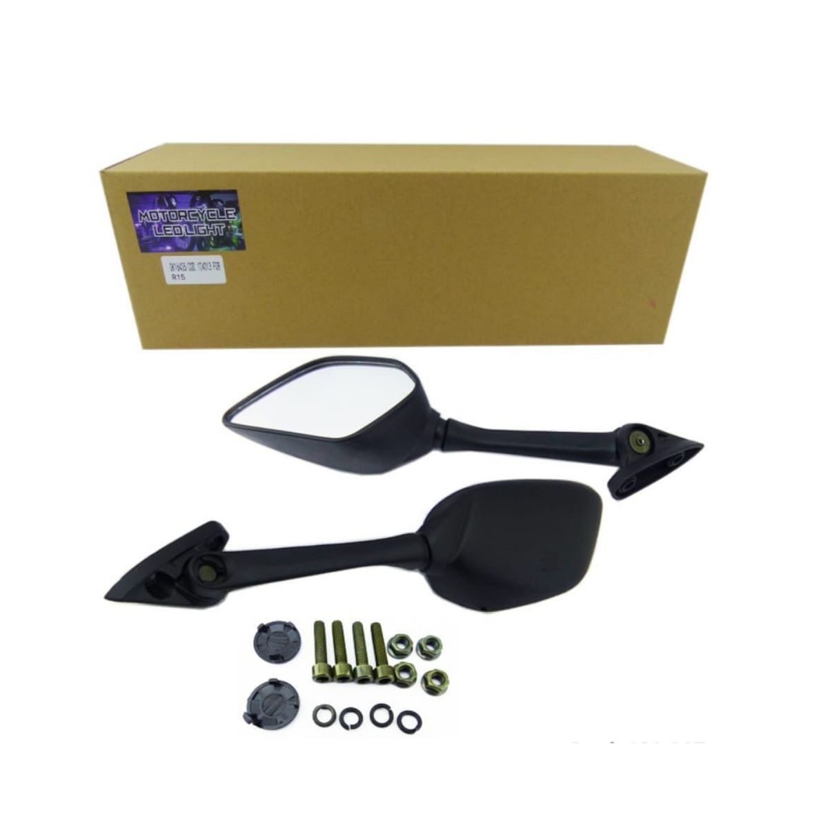 GENERICO - Espejos retrovisor para motos R15 y modelos similares