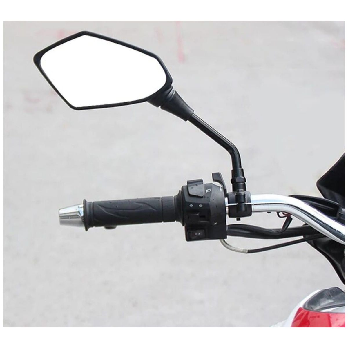 GENERICO - Espejos retrovisor para motos Suzuki gixxer 10mm
