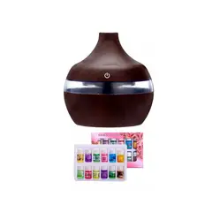 GENERICO - Humidificador Aromatizador Usb Rgb Difusor + 12 Esencias