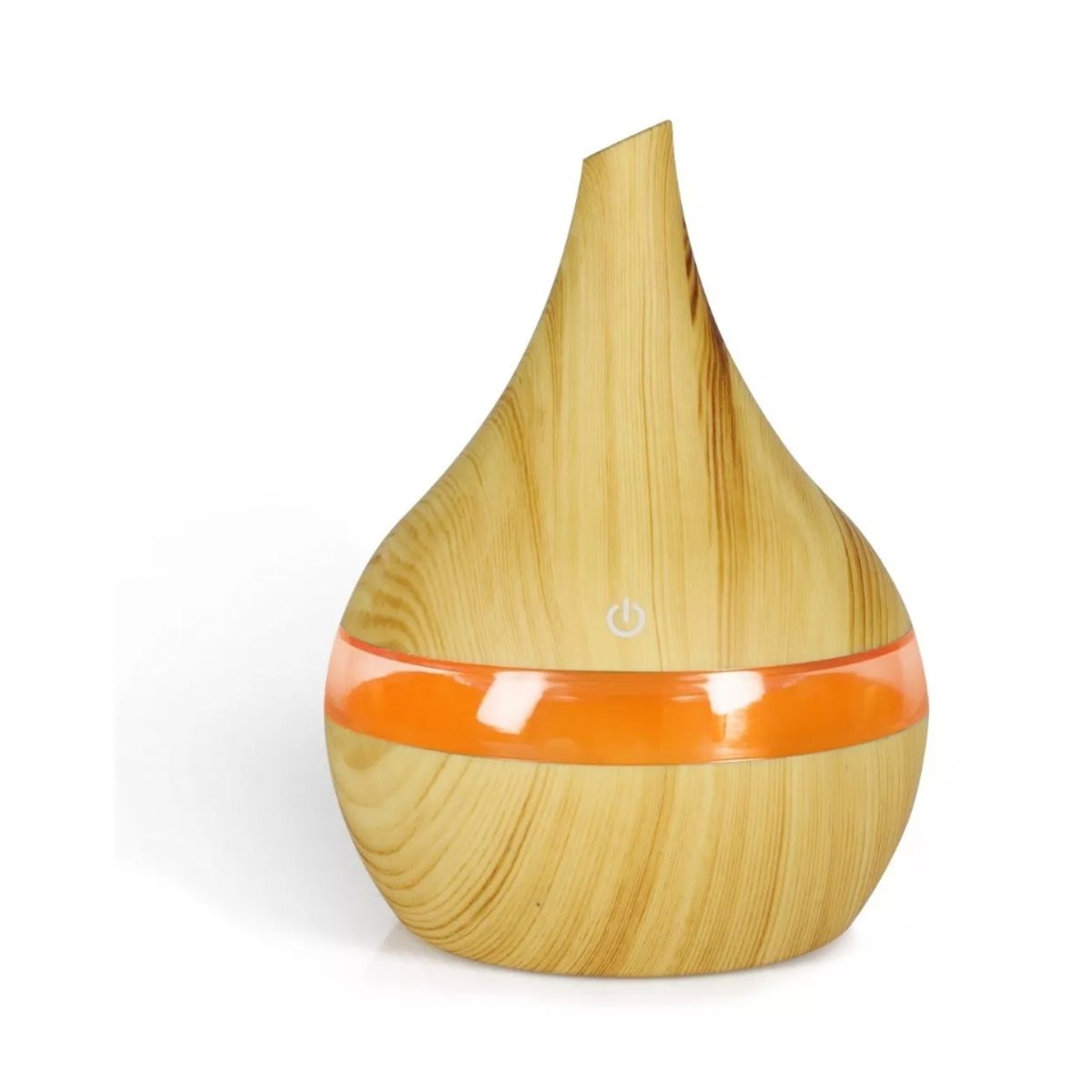 GENERICO - Humidificador Aromatizador Difusor Aire 300ml Usb Madera Led