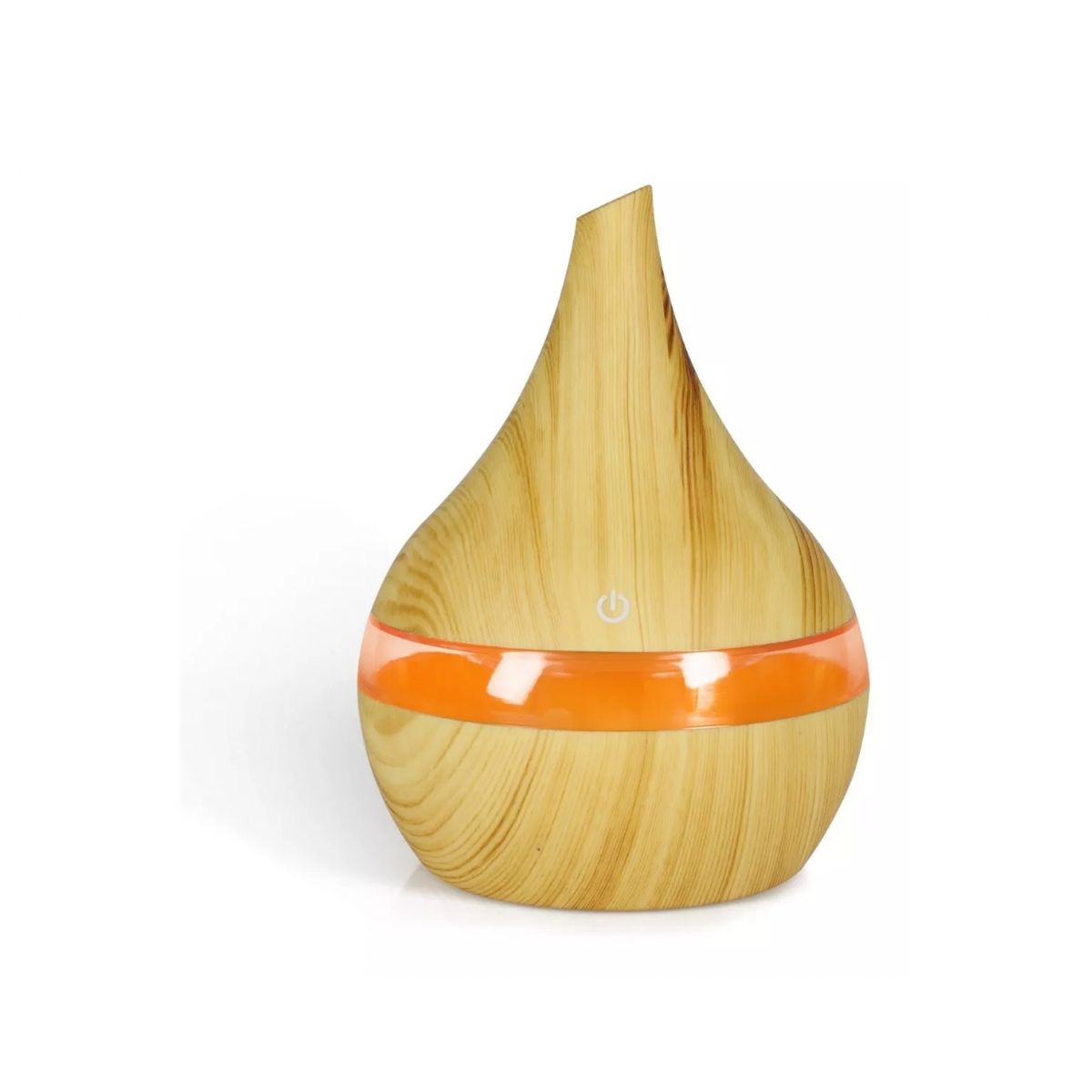 GENERICO - Humidificador Aromatizador Difusor Aire 300ml Usb Madera Led