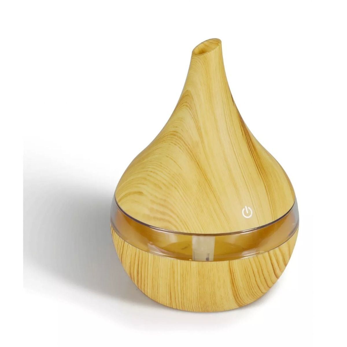 GENERICO - Humidificador Aromatizador Difusor Aire 300ml Usb Madera Led