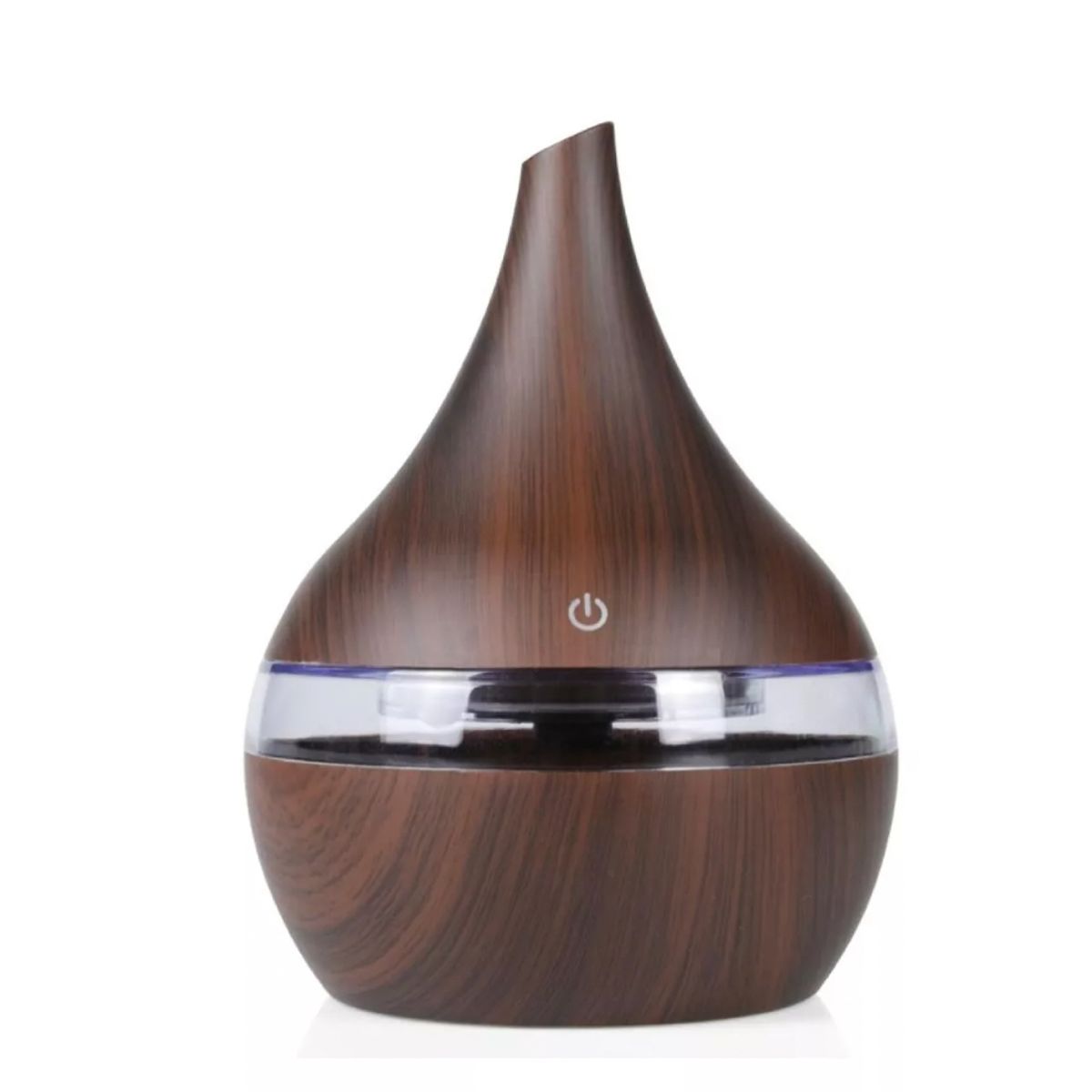 GENERICO - Humidificador Marrón Aromatizador Difusor Aire 300ml Usb