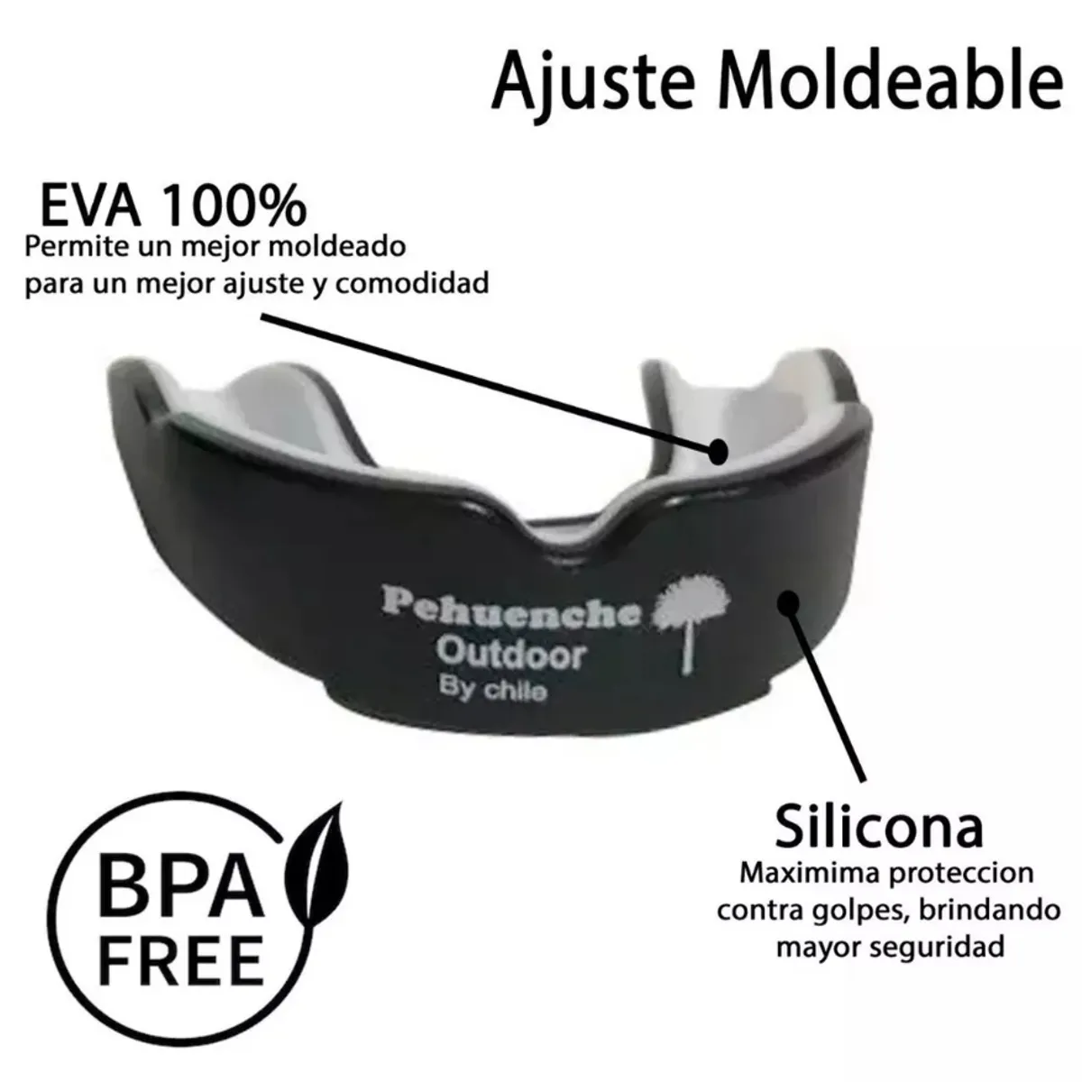 GENERICO - protector bucal dental rugby boxeo eva y bpa free pehuenche