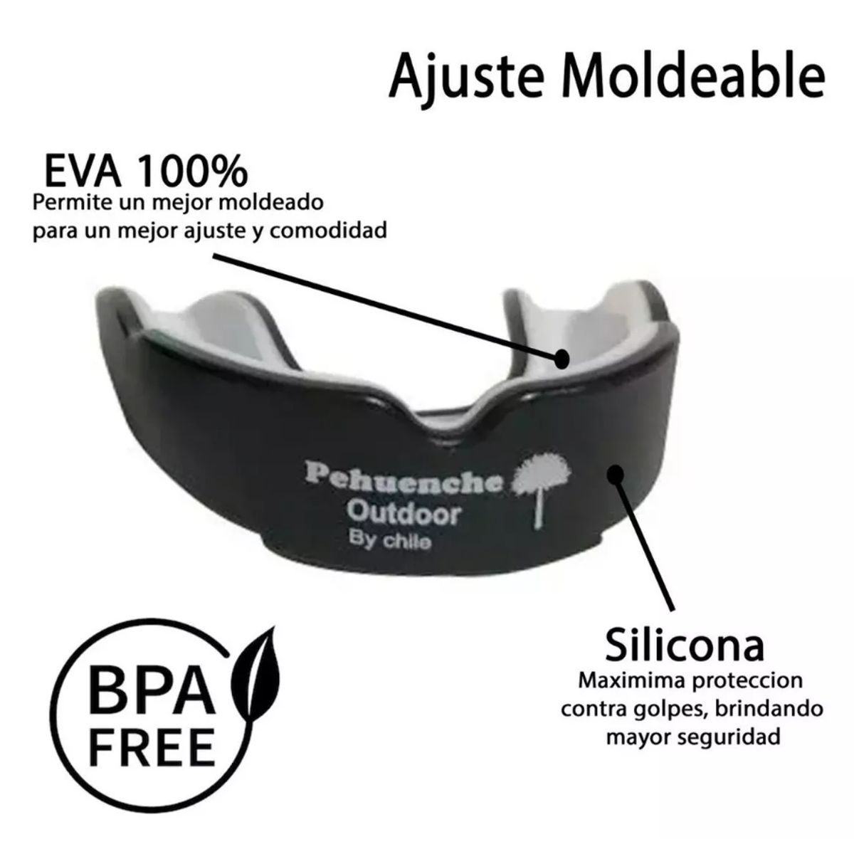 GENERICO - protector bucal dental rugby boxeo eva y bpa free pehuenche