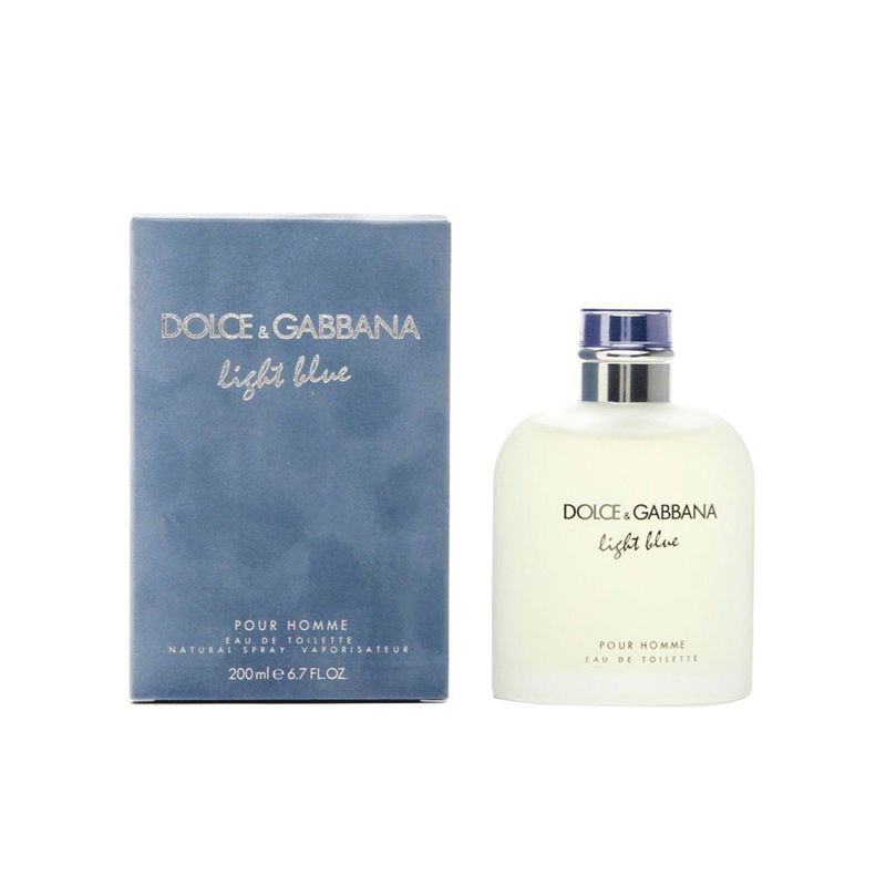 DOLCE&GABBANA - Light Blue Pour Homme 200ML EDT Hombre Dolce And Gabbana