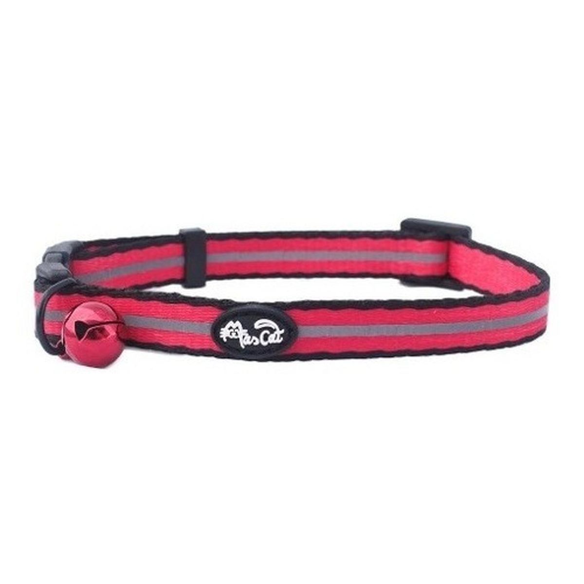 MASCAN - Collar Reflectante Rojo Para Gato Mascan
