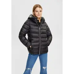 ESPRIT - Parka Pespunteada Mujer