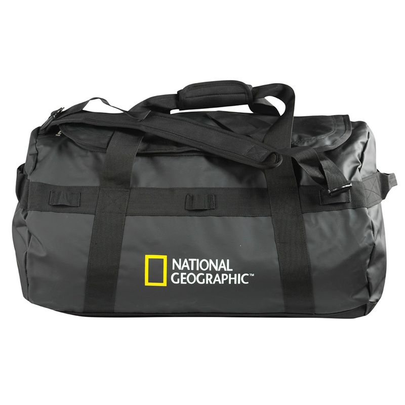 NATIONAL GEOGRAPHIC - Bolso Travel Duffle Black 50L National Geographic