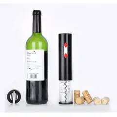 GENERICO - Descorchador Electrico Vino Sacacorcho Destapador