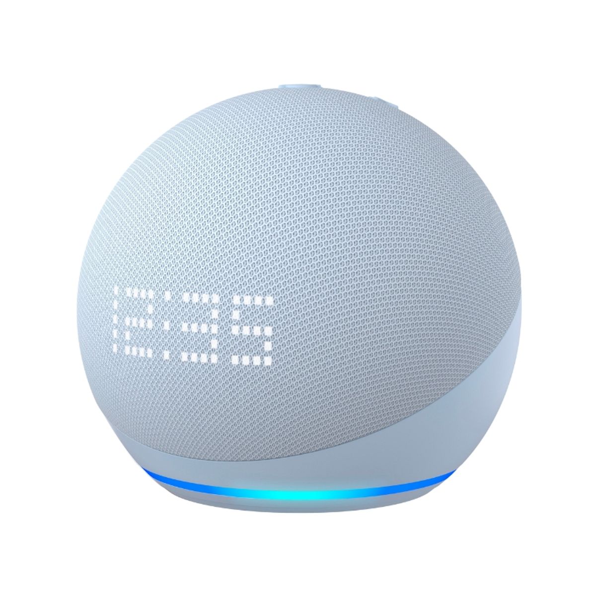 AMAZON - Parlante Inteligente Amazon Alexa Echo Dot 5 con Reloj Azul