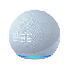 AMAZON - Parlante Inteligente Alexa Echo Dot 5 con Reloj Azul