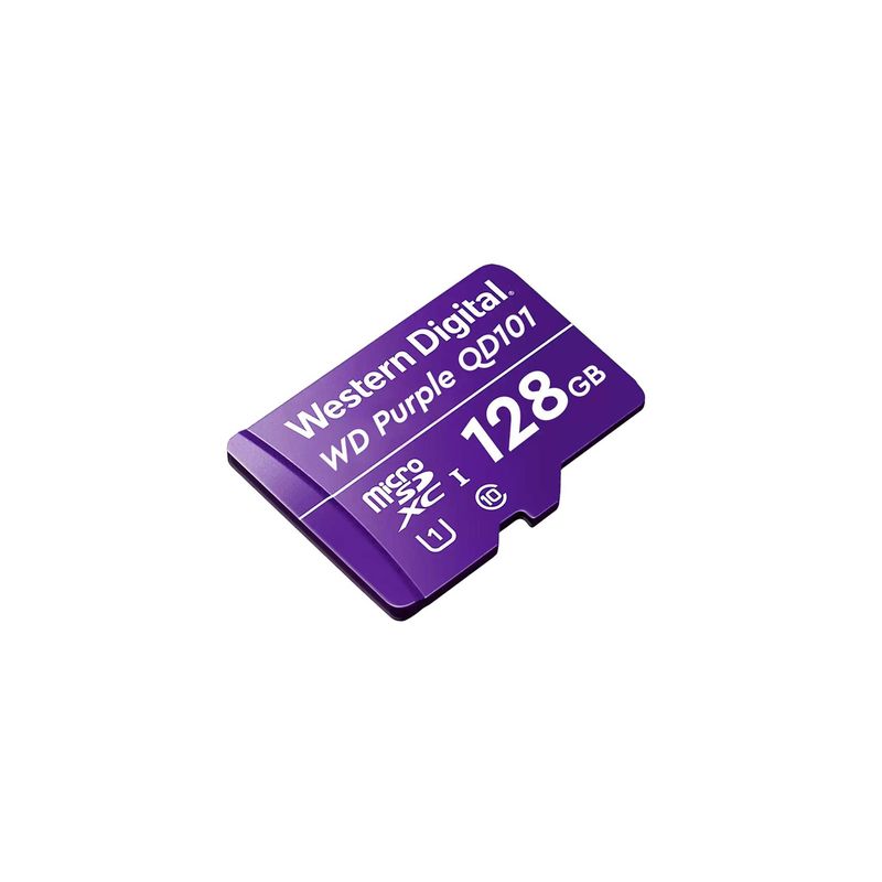 WESTERN DIGITAL - Memoria MicroSD Western Digital Purple SC QD101 128GB C10