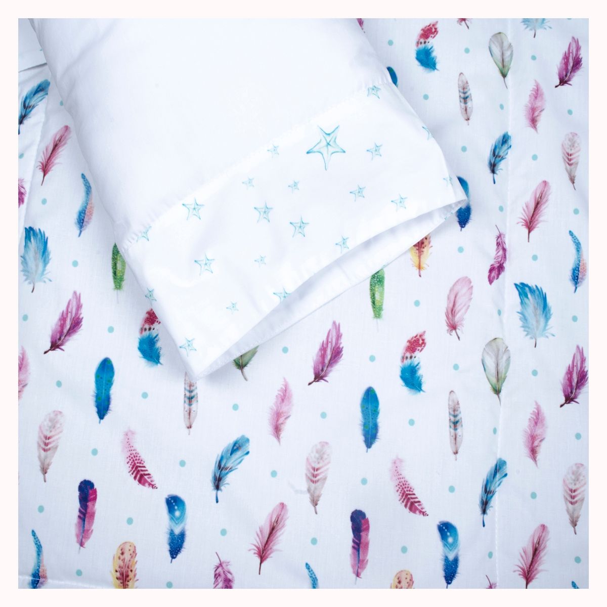 BLANCA SUENA - Plumón Cuna Grande Pumas