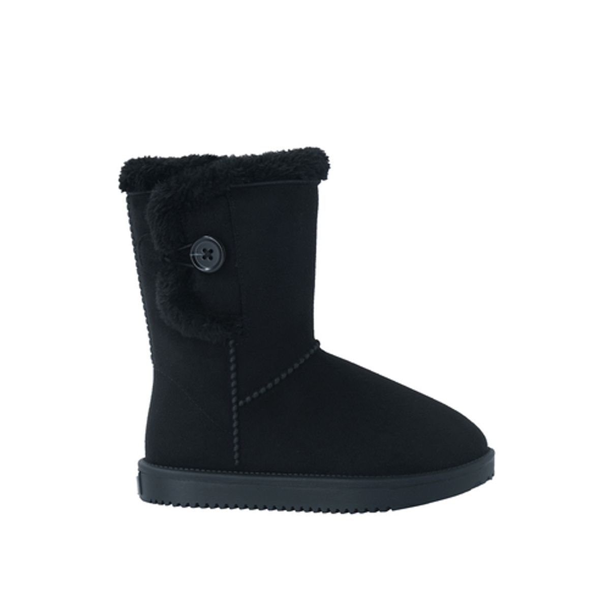 ALQUIMIA - Bota de Agua Niña Negro Tianjin Alquimia