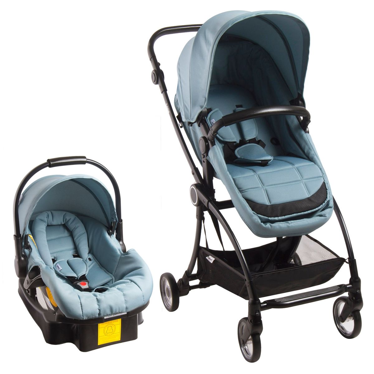 BEBESIT - Coche Travel System Loop Azul