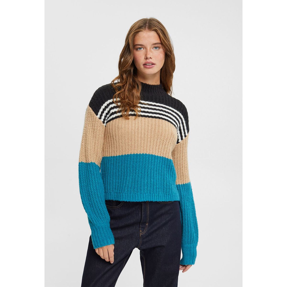 ESPRIT - Sweater De Punto A Rayas Mujer Esprit ESPRIT