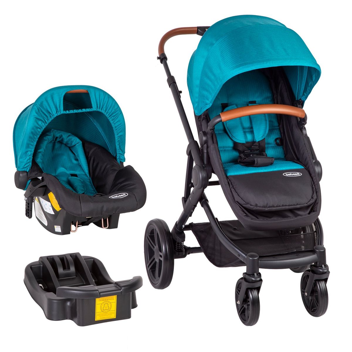 BEBESIT - Coche Travel System Aspen Air Nuevo Verde Bebesit
