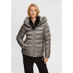 ESPRIT - Parka Pespunteada Mujer