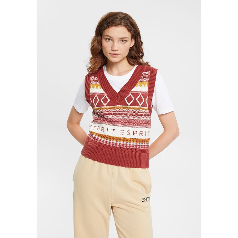 ESPRIT - Sweater Sin Manga Mujer Esprit ESPRIT