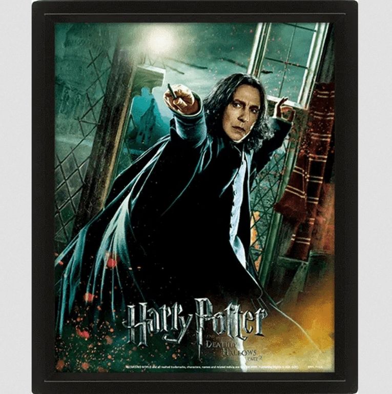 Pyramid International Deathly Hallows Stampa su tela, misto cotone, multicolore, 60 x 80 cm