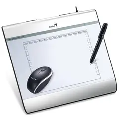 GENIUS - Tableta Gráfica MousePen i608X Alámbrico USB Blanco